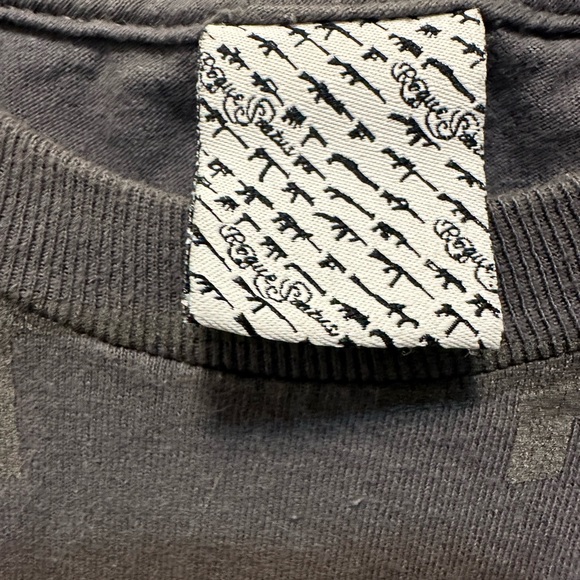 VINTAGE Rogue Status Gun Show All Over Print Graphic T-Shirt (Sz XL)  Grey - Picture 4 of 5